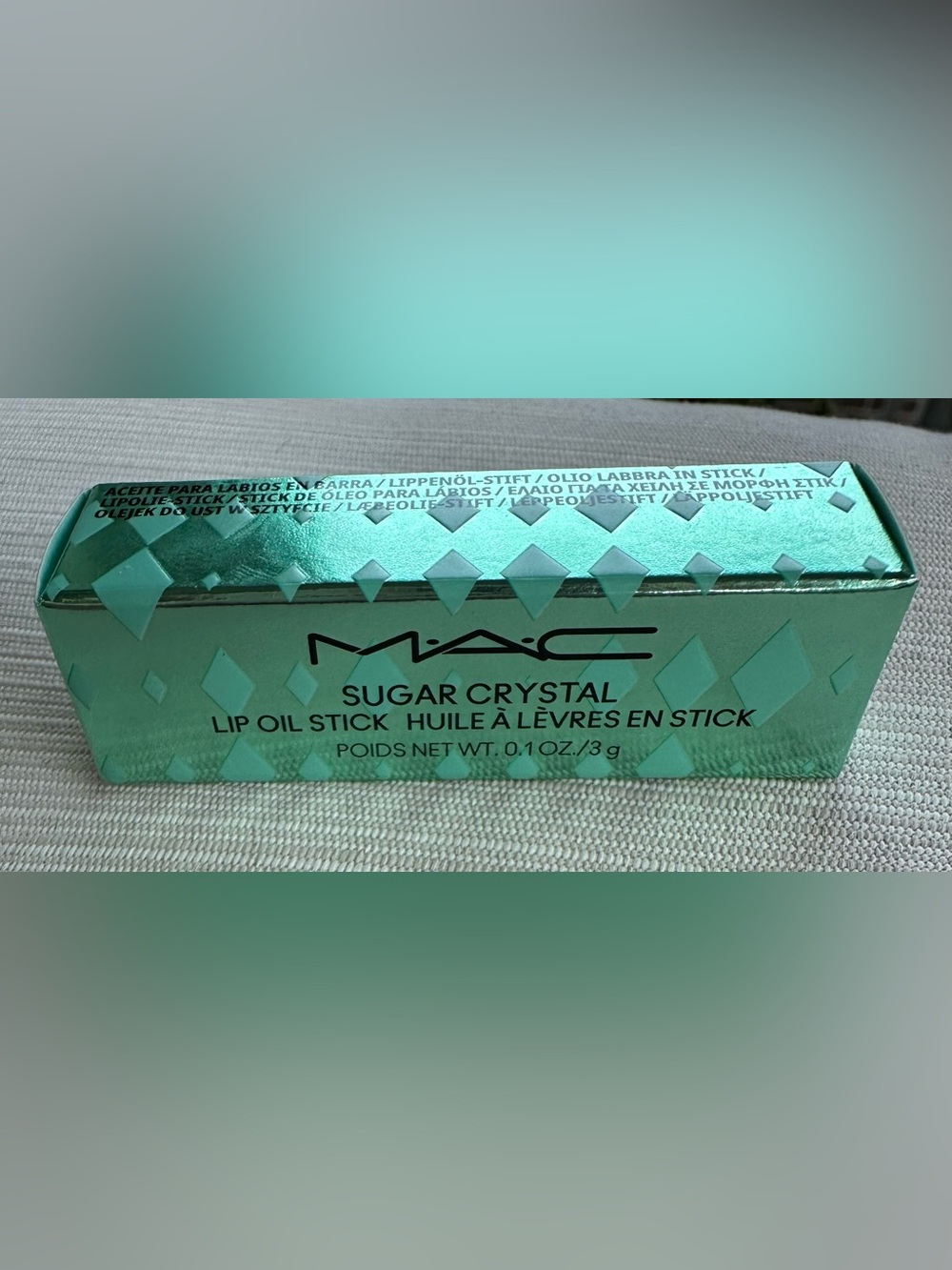 MAC Sugar Crystal Lip Oil Stick “Glisten Up” – New in Box Limited Edition